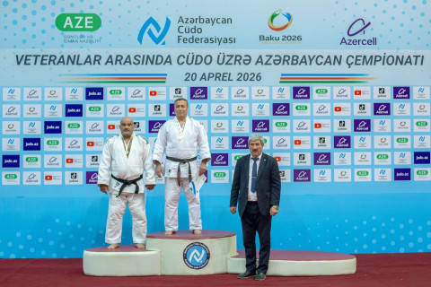 Cüdo üzrə veteranlar arasında Azərbaycan çempionatı keçirilib - FOTO