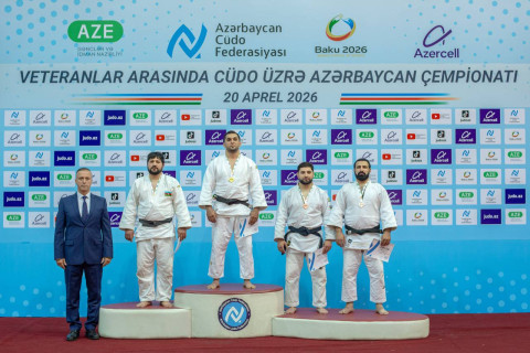 Cüdo üzrə veteranlar arasında Azərbaycan çempionatı keçirilib - FOTO