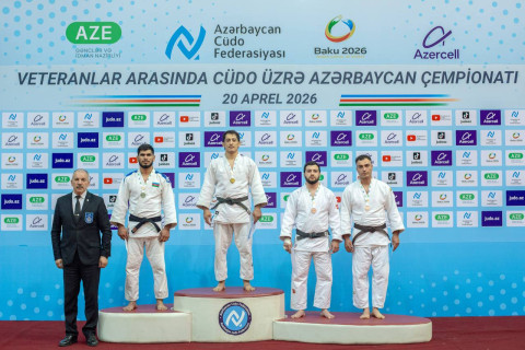 Cüdo üzrə veteranlar arasında Azərbaycan çempionatı keçirilib - FOTO
