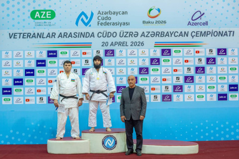 Cüdo üzrə veteranlar arasında Azərbaycan çempionatı keçirilib - FOTO