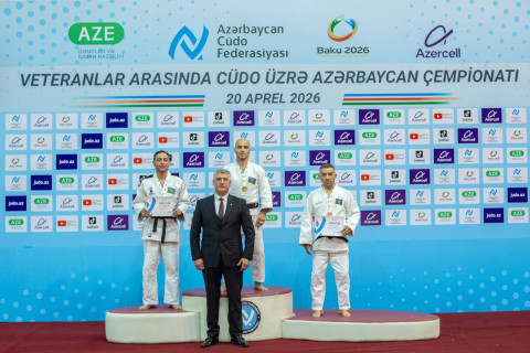 Cüdo üzrə veteranlar arasında Azərbaycan çempionatı keçirilib - FOTO