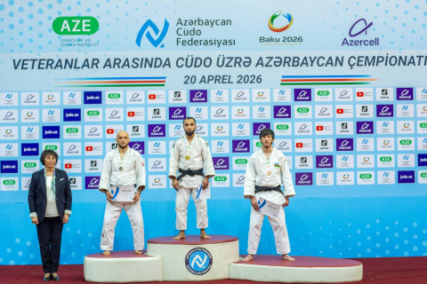 Cüdo üzrə veteranlar arasında Azərbaycan çempionatı keçirilib - FOTO