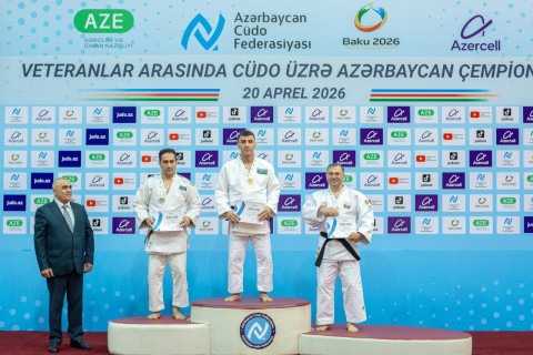 Cüdo üzrə veteranlar arasında Azərbaycan çempionatı keçirilib - FOTO