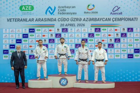 Cüdo üzrə veteranlar arasında Azərbaycan çempionatı keçirilib - FOTO