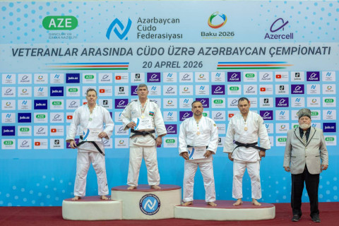 Cüdo üzrə veteranlar arasında Azərbaycan çempionatı keçirilib - FOTO