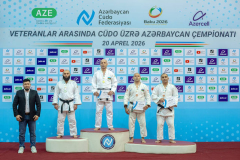 Cüdo üzrə veteranlar arasında Azərbaycan çempionatı keçirilib - FOTO