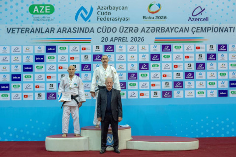 Cüdo üzrə veteranlar arasında Azərbaycan çempionatı keçirilib - FOTO
