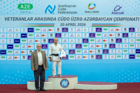 Cüdo üzrə veteranlar arasında Azərbaycan çempionatı keçirilib - FOTO