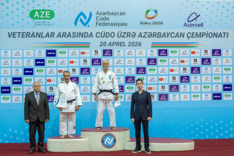 Cüdo üzrə veteranlar arasında Azərbaycan çempionatı keçirilib - FOTO