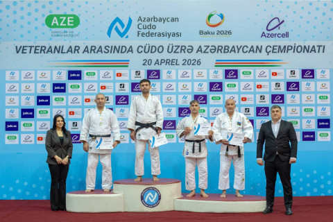 Cüdo üzrə veteranlar arasında Azərbaycan çempionatı keçirilib - FOTO