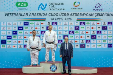 Cüdo üzrə veteranlar arasında Azərbaycan çempionatı keçirilib - FOTO