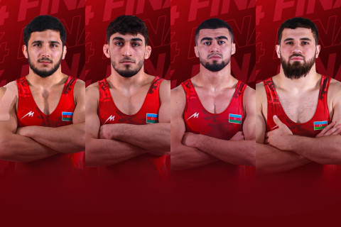 Dörd güləşçimiz Avropa çempionatının 1/4 finalında - YENİLƏNİR + FOTO/VİDEO