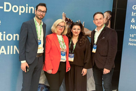 AMADA nümayəndələri Yeni Delhidə beynəlxalq antidopinq konfransında iştirak edib - FOTO