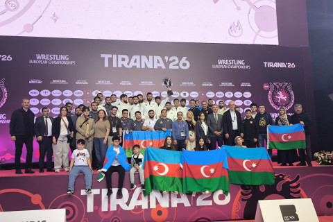 Азербайджан выиграл чемпионат Европы по греко-римской борьбе