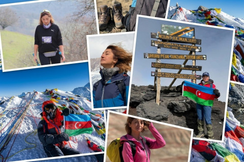 Alpinist Vəfa Musayeva: “Düşünürdüm ki, bir gün ulduz olacağam” - MÜSAHİBƏ + FOTO