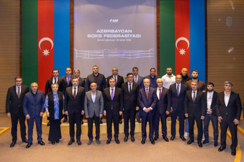 Sahil Babayev yenidən Azərbaycan Boks Federasiyasının prezidenti seçilib - FOTO
