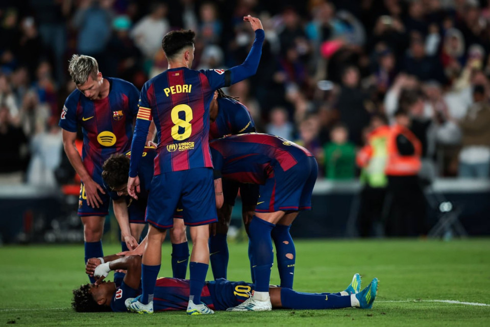 Yamal “Selta” ilə oyunda penaltidən sonra zədələnib - VİDEO