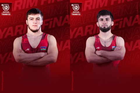 Ислам Базарганов и Джабраил Гаджиев вышли в полуфинал Евро по борьбе - ОБНОВЛЯЕТСЯ + ВИДЕО