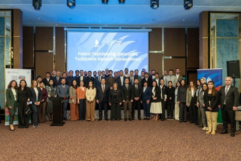 Azərbaycanda idman tədbirlərində yeni idarəetmə modeli təqdim edilib - FOTO