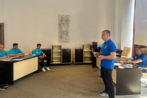 В Шеки прошел первый этап тренерских курсов УЕФА C