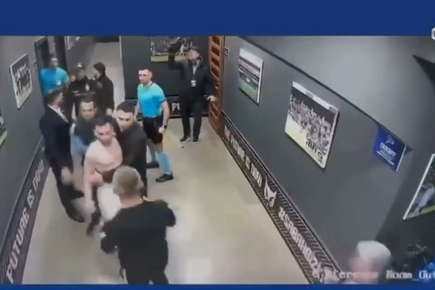 Marko Yankoviç hakimə hücum çəkdi - VİDEO