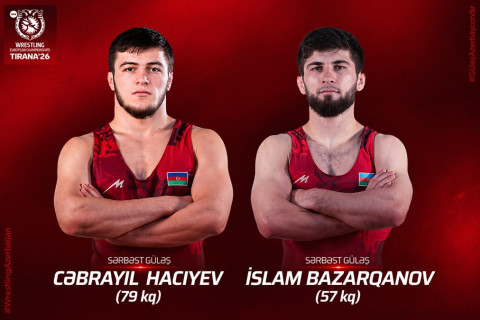 İslam Bazarqanov finalda, Hacıyev isə bürünc medal uğrunda mübarizə aparacaq - YENİLƏNİB + VİDEO