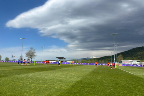 Azərbaycanın U-20 millisi Qəbələdə hazırlıqlarını davam etdirir - FOTO
