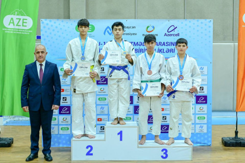 Naxçıvanda gənc cüdoçuların region birinciliyi keçirilib - FOTO