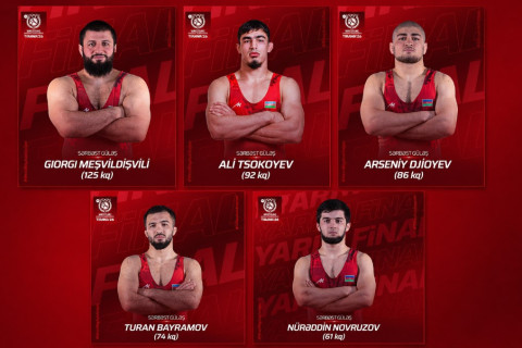 Avropa çempionatını: Turan Bayramov, Arseniy Djioyev, Giorgi Meşvildişvili və Ali Tsokayev finalda - YENİLƏNİB + VİDEO