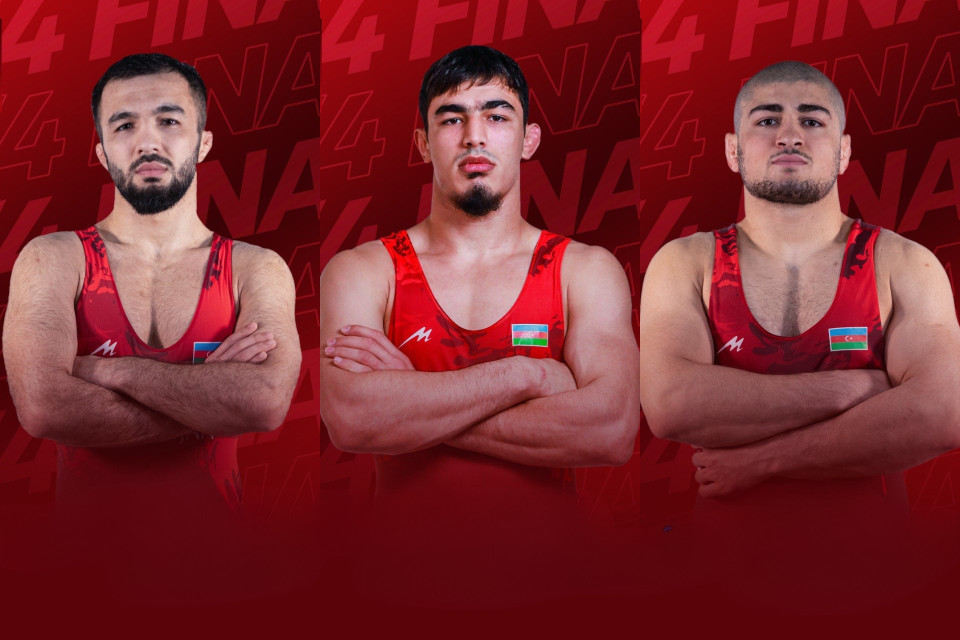 Üç güləşçimiz Avropa çempionatının 1/4 finalında - YENİLƏNİR + VİDEO