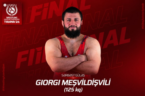 Sərbəst güləşçimiz Giorgi Meşvildişvili ikinci dəfə Avropa çempionu oldu - YENİLƏNİB + VİDEO