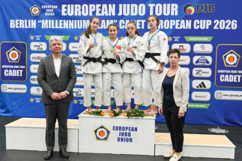 Azərbaycan cüdoçuları Berlində liderliyə yüksəlib - FOTO