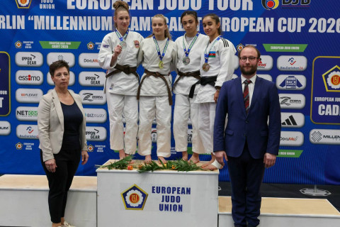 Azərbaycan cüdoçuları Berlində liderliyə yüksəlib - FOTO