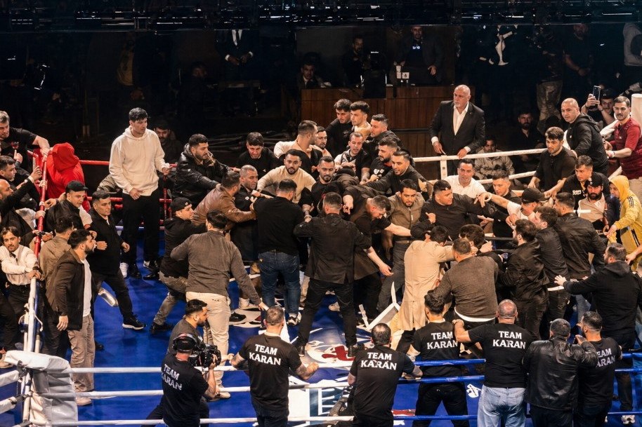 Türk və rus idmançıların yarışı döyüş meydanına çevrildi - VİDEO