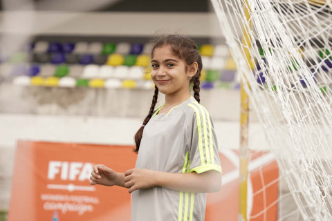 Lənkəranda qızlar üçün futbol festivalı keçirilib - FOTO