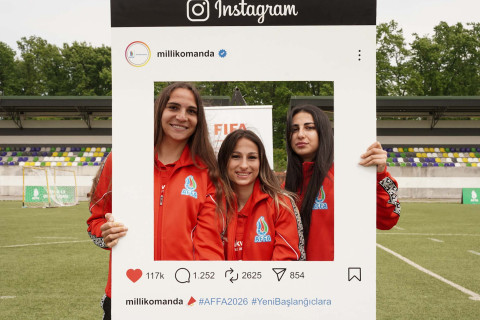 Lənkəranda qızlar üçün futbol festivalı keçirilib - FOTO