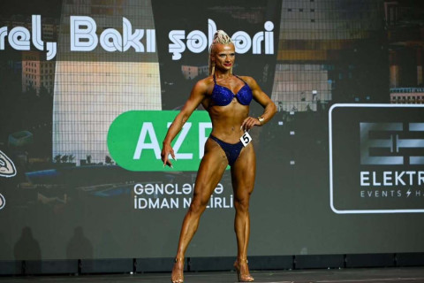 Bakıda bodibildinq və fitnes üzrə Azərbaycan kuboku keçirilib - FOTO
