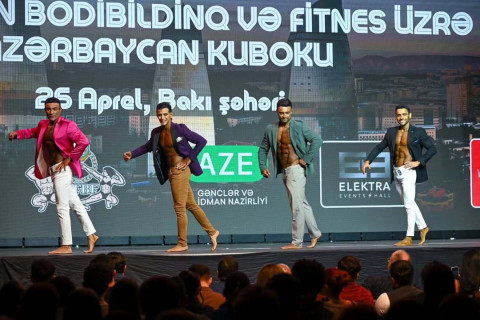 Bakıda bodibildinq və fitnes üzrə Azərbaycan kuboku keçirilib - FOTO