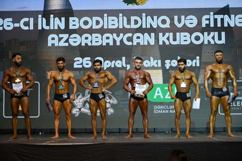 Bakıda bodibildinq və fitnes üzrə Azərbaycan kuboku keçirilib - FOTO