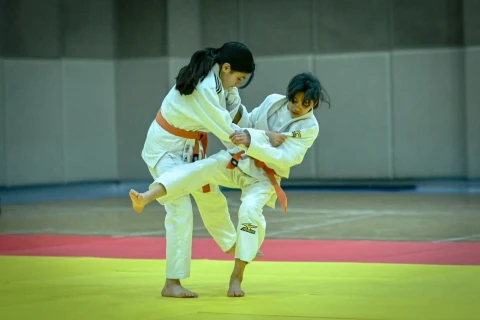 Naxçıvanda cüdoçular üçün kəmər imtahanı keçirilib - FOTO