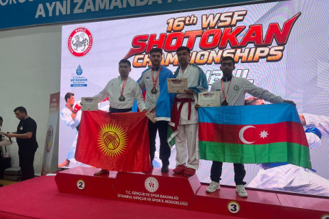 Азербайджан взял семь медалей на чемпионате мира по каратэ