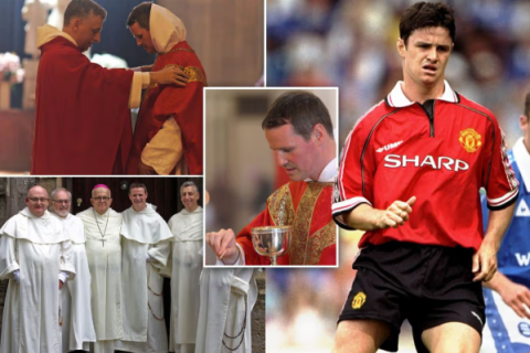 “Mançester Yunayted”in sabiq futbolçu keşiş oldu - VİDEO