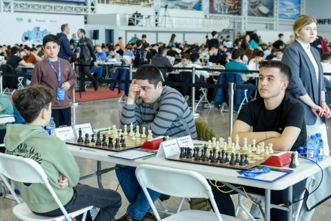 В Баку стартовал международный шахматный фестиваль Baku Open 2026 - ФОТО
