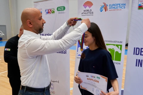 Şəkidə Olimpiya həyəcanı: 192 məktəbli yarışdı - FOTO