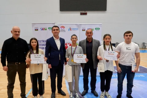 Şəkidə Olimpiya həyəcanı: 192 məktəbli yarışdı - FOTO