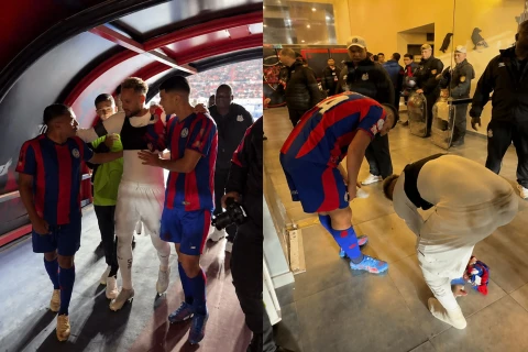 Argentinalılar Neymarın butslarını əlindən aldılar - VİDEO