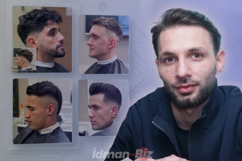 Futbolçuların bərbəri: “Qarabağ”ın oyunçusu olduğunu bilmirdim” - MÜSAHİBƏ + FOTO