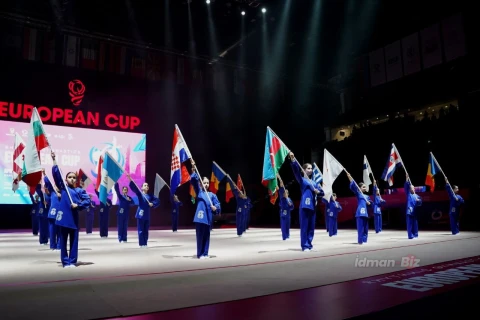 В Баку состоялась церемония открытия Кубка Европы по художественной гимнастике - ОБНОВЛЕНО - ФОТО/ВИДЕО