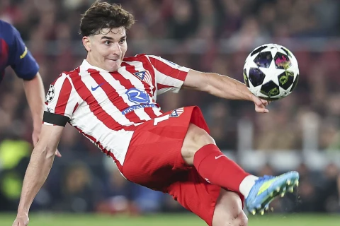 Альварес побил рекорд Месси в Лиге чемпионов