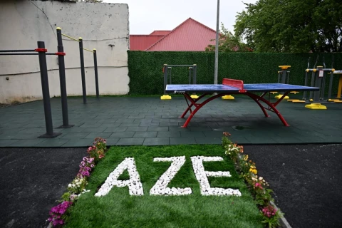 İsmayıllıda yeni idman zonası istifadəyə verildi - FOTO/VİDEO